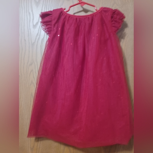 Girls CAT & JACK sequin holiday dress - Picture 5 of 7